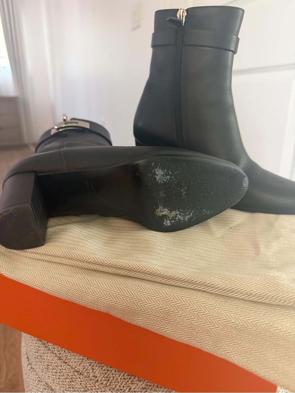 Hermes Saint Germain ankle boot - Picture 4 of 5